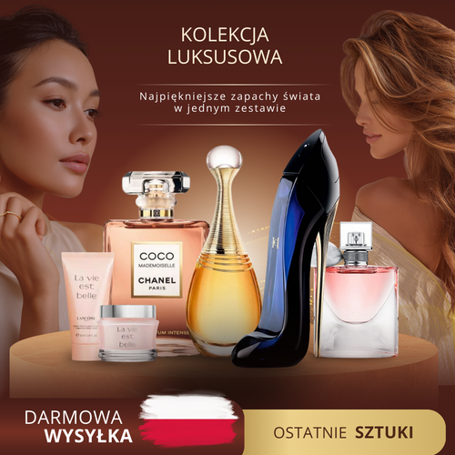 Kup 1, otrzymaj 6 – zestaw luksusowych importowanych perfum + ekskluzywny prezent
